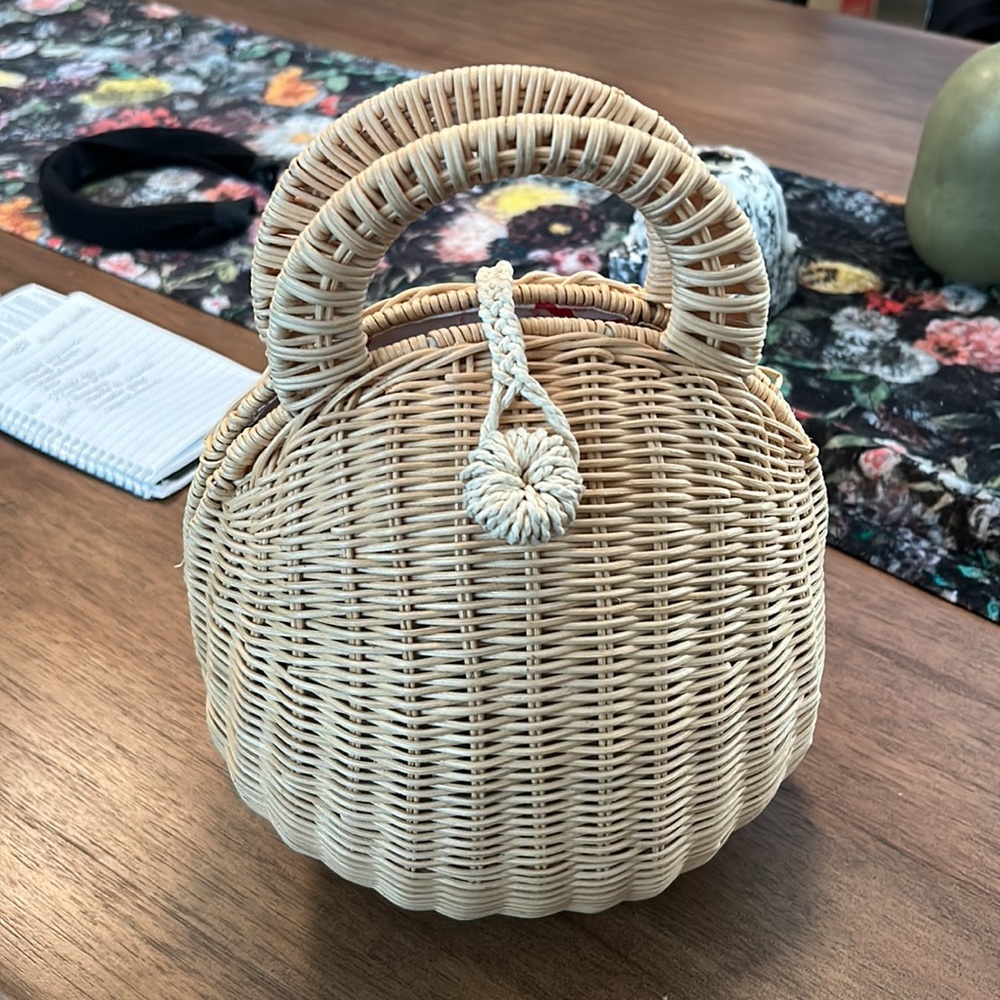 Cult Gaia woven purse worn once! Originally 398